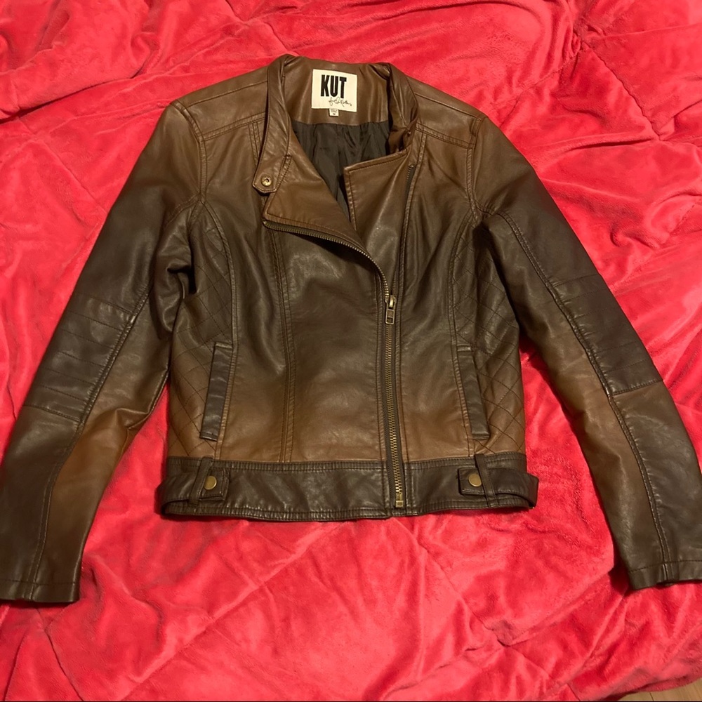 Vegan Ombré Motojacket - Picture 2 of 10